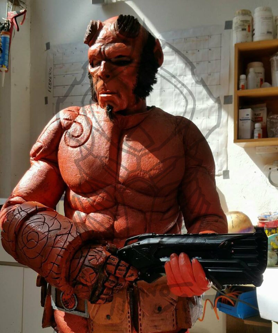 Hellboy Costume Cosplay Costume Etsy