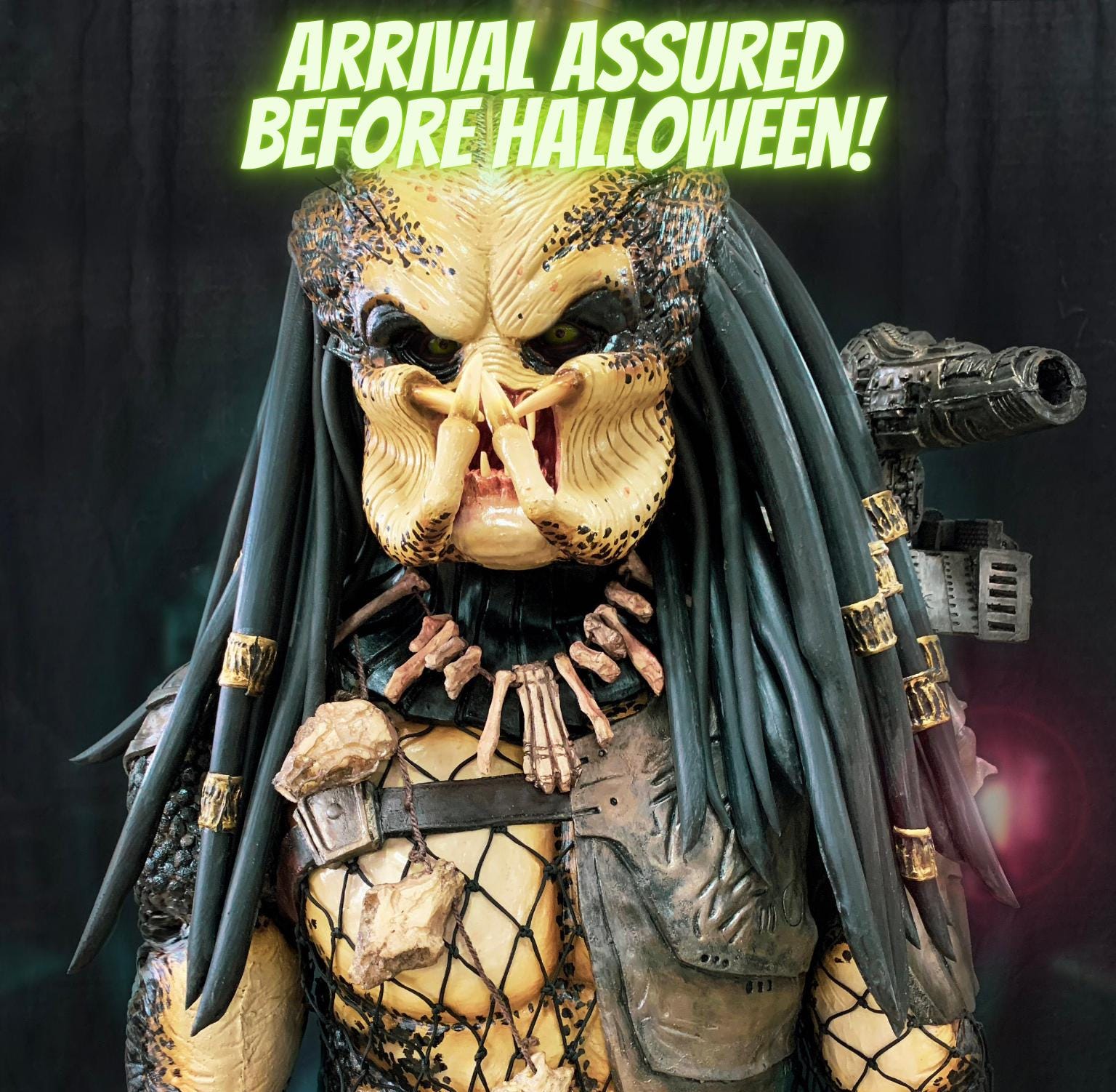 Predator Deluxe Cosplay Costume (Arrival assured before Halloween