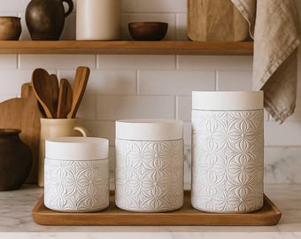 Set of 3 Storage Containers STL – 3D Print Organizers – No Supports – Digital File Download