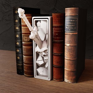 Sword Book Nook STL File: 3D Print Organizer Box Digital Download