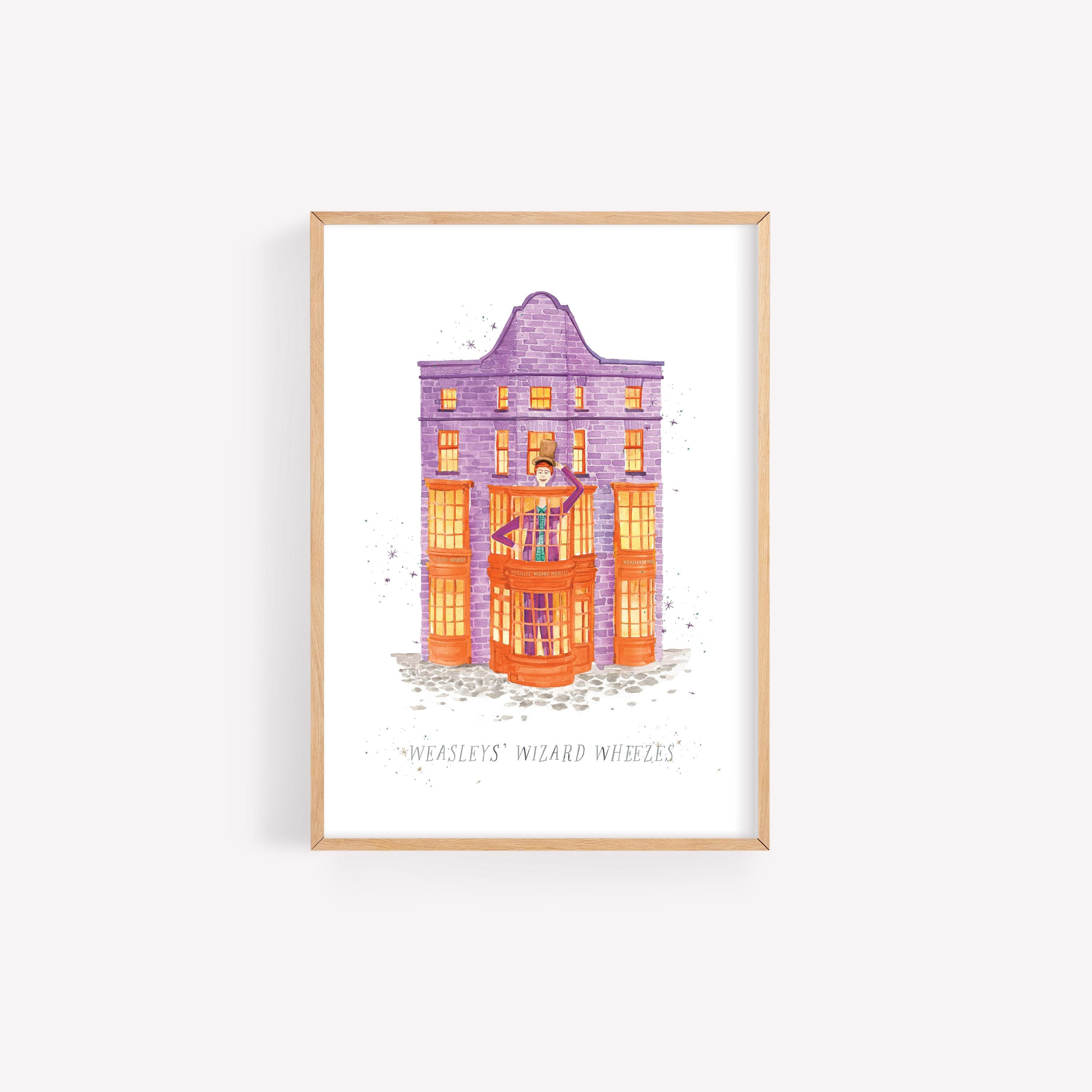 Fred and George Weasley Print - Etsy