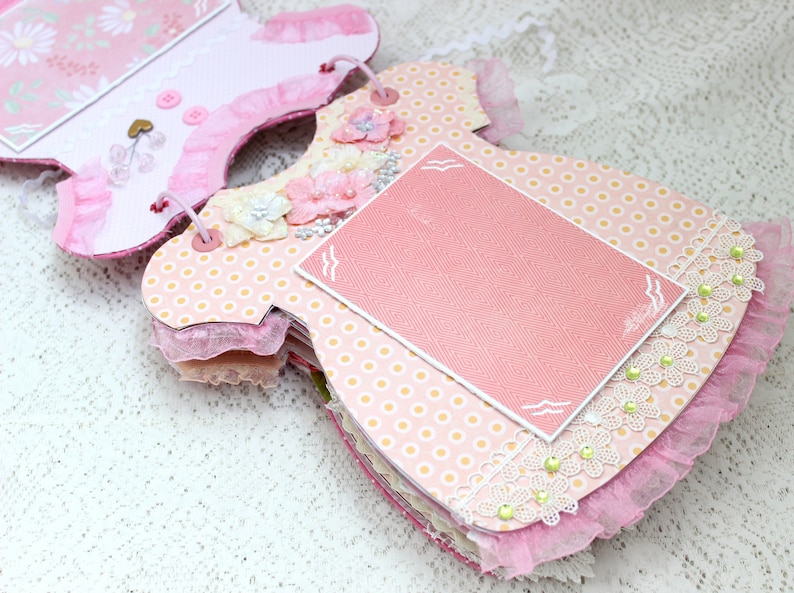 Baby Scrapbook Album Baby Girl Album Baby Photo Album Etsy