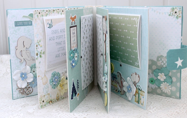 Baby Boy Photo Album Newborn Album Baby Gift Baby Memory Book Etsy
