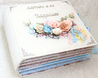 Large Wedding photo album Scrapbook Wedding gift Handmade album