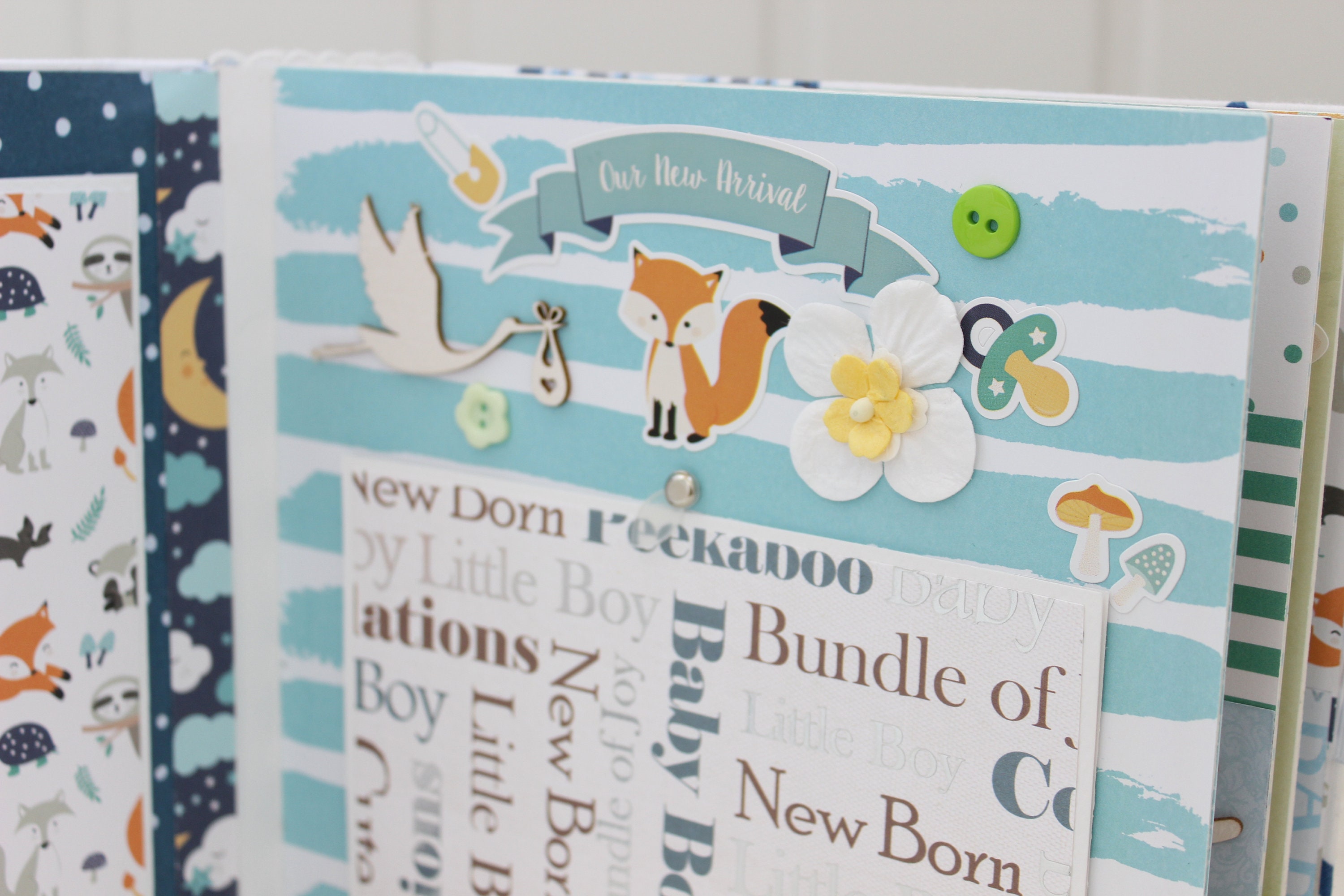 Scrapbook albums paired with Hello Baby Paper Packs – perfection! – Creative  Memories Blog