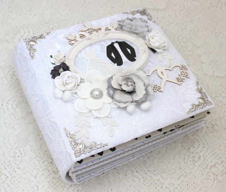 Wedding Scrapbook Album Wedding Day Gift Wedding Memory Book Etsy