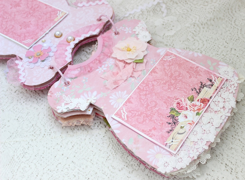 Baby Scrapbook Album Baby Girl Album Baby Photo Album Etsy