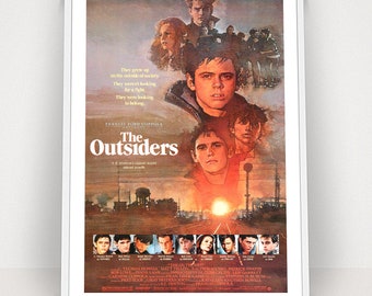 the outsiders movie etsy