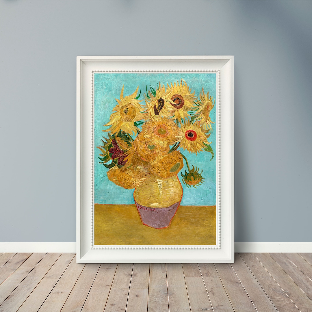 Vincent van Gogh. Dodici Girasoli, 1888. Tecnica: Olio su tela