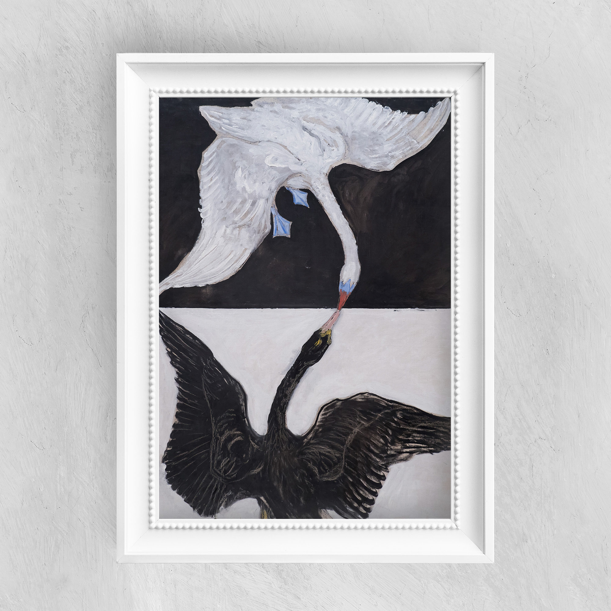 The Swan No1 by Hilma Af Klint - Abstract Poster Print - Famous