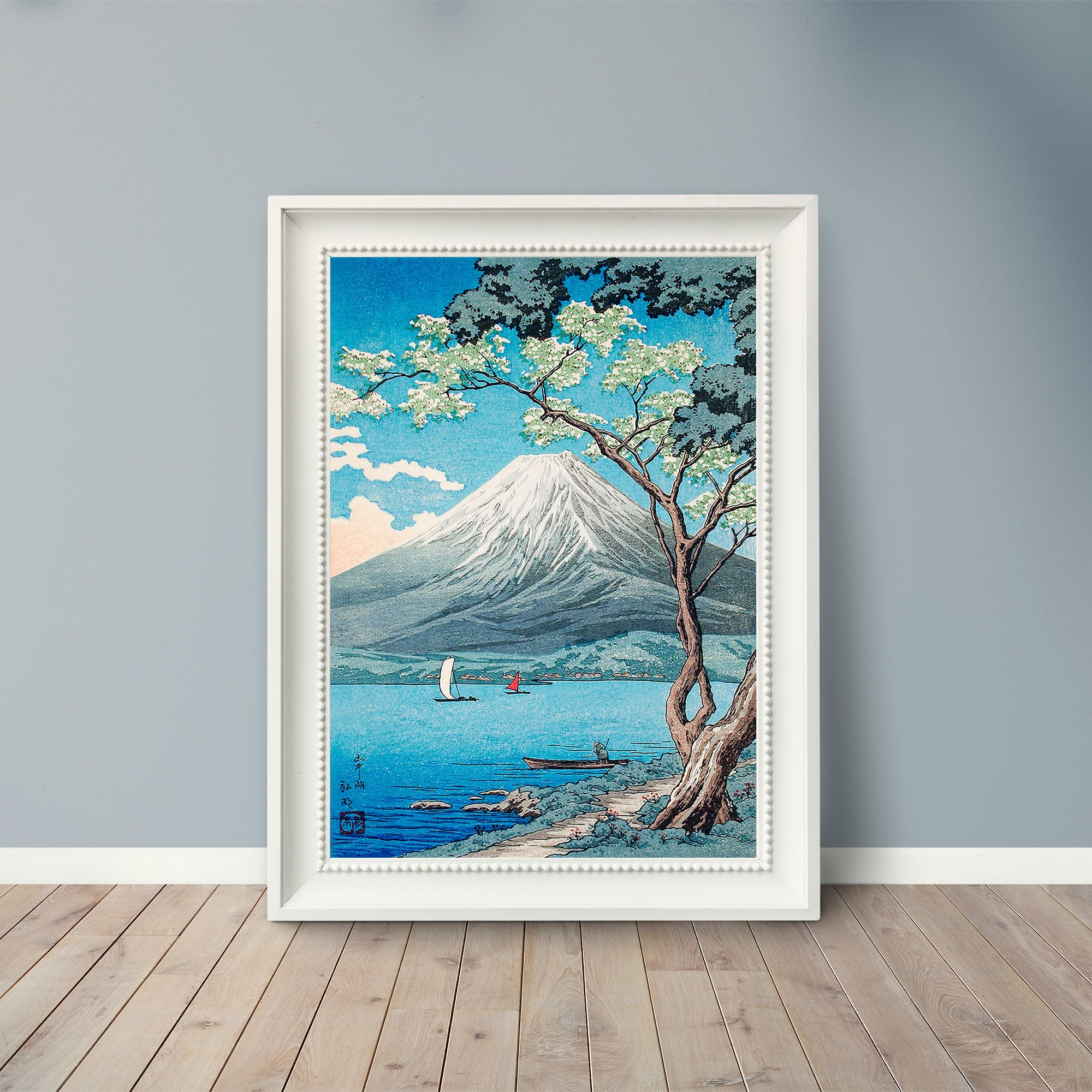 Mt fuji oil painting - Etsy 日本