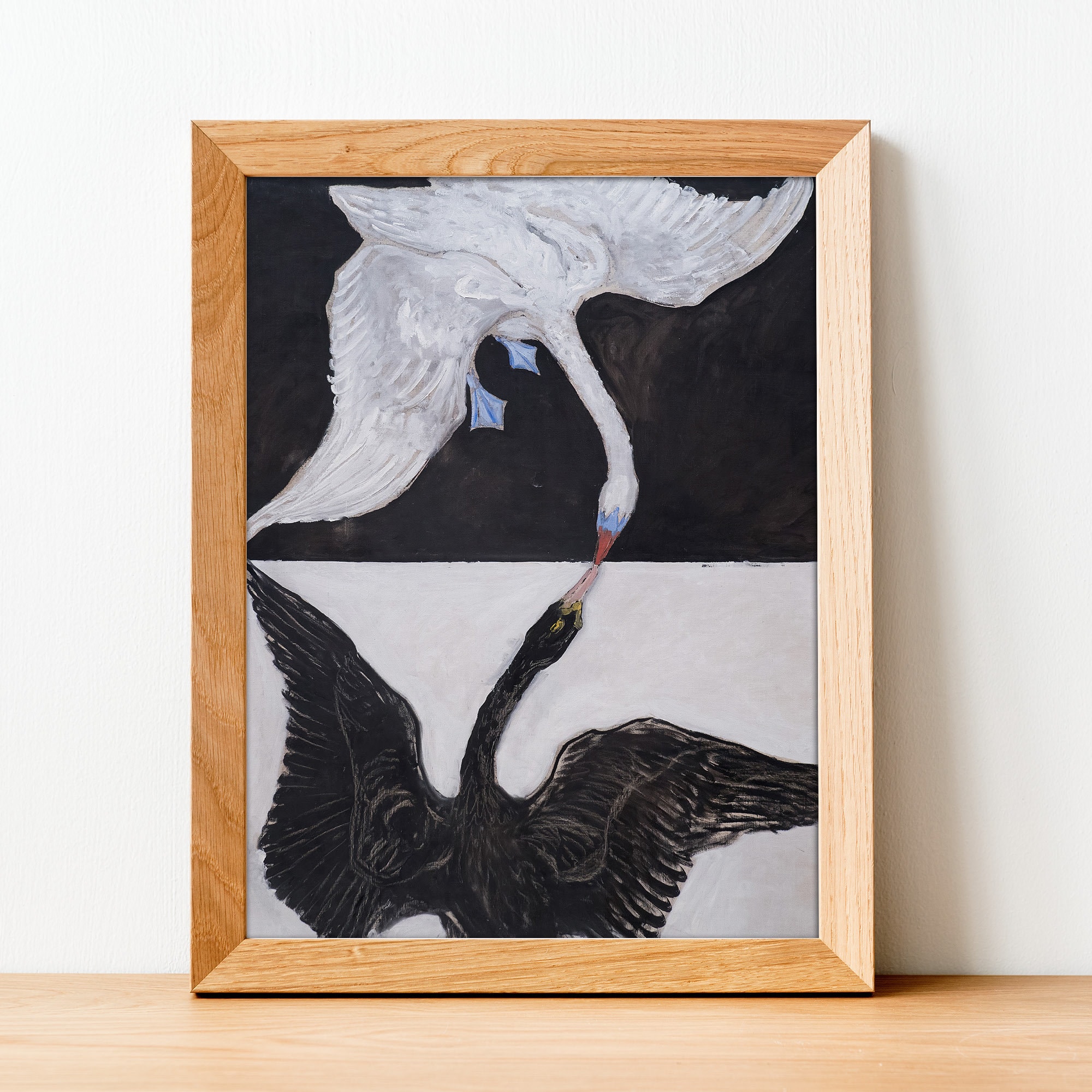 The Swan No1 by Hilma Af Klint - Abstract Poster Print - Famous