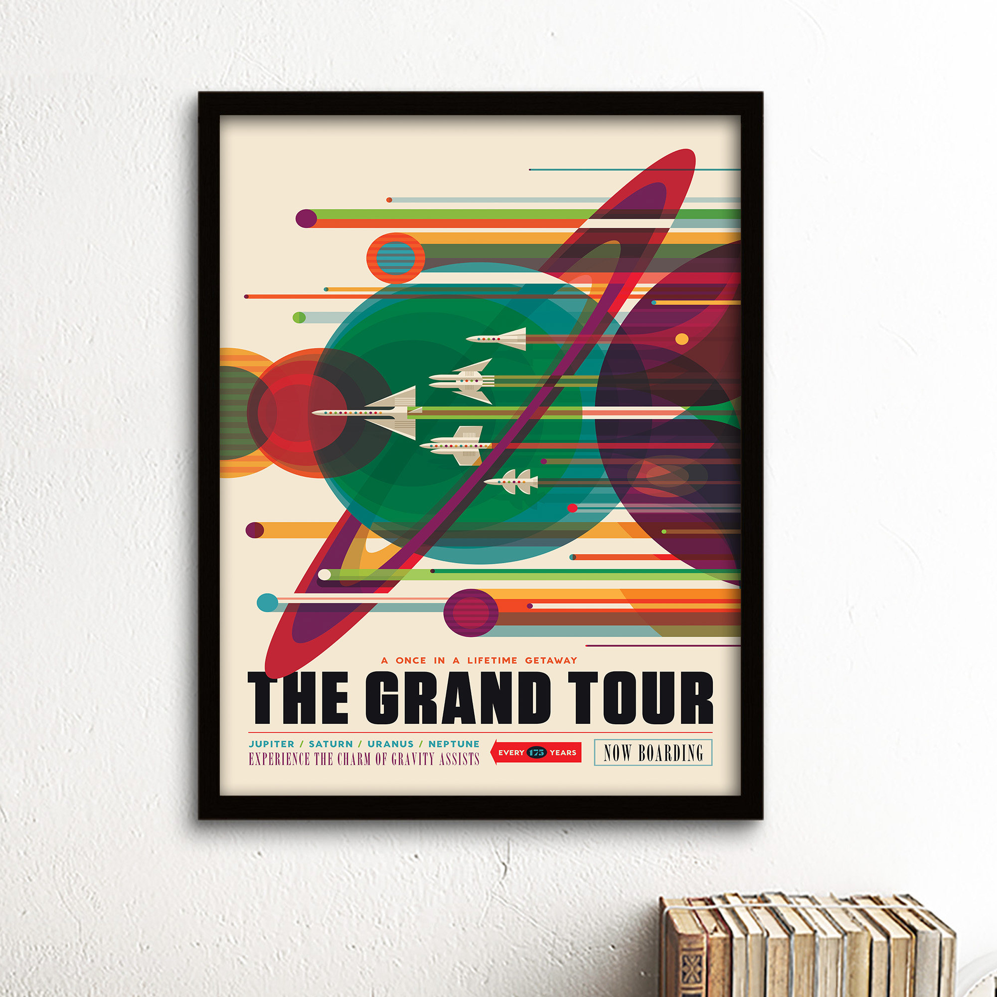 NASA Space Travel Posters Set of 6 Prints | Home Decor | Vintage Wall ...