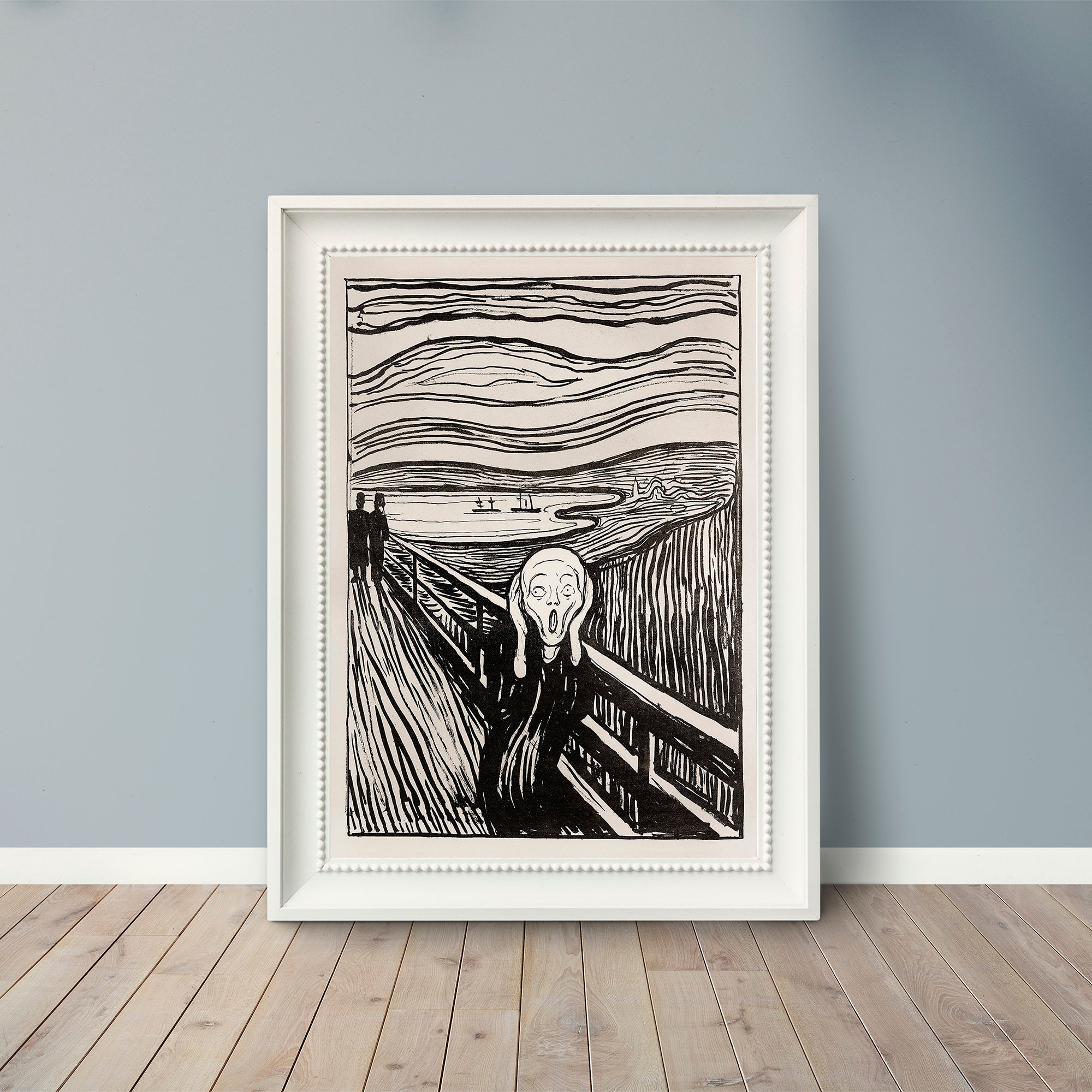 Edvard Munch - Death Struggle - fine art print – Artprinta