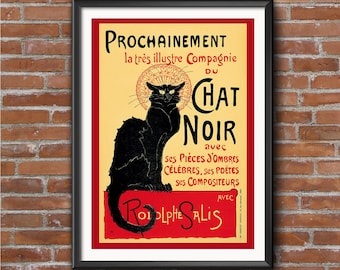 Le Chat Noir Etsy Uk
