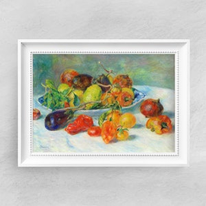 Fruits of the Midi by Renoir - Fine Art Print - Vintage Art Poster - Famous Paintings - Art Classic - A4 A3 A2 Home Decor Gift Idea