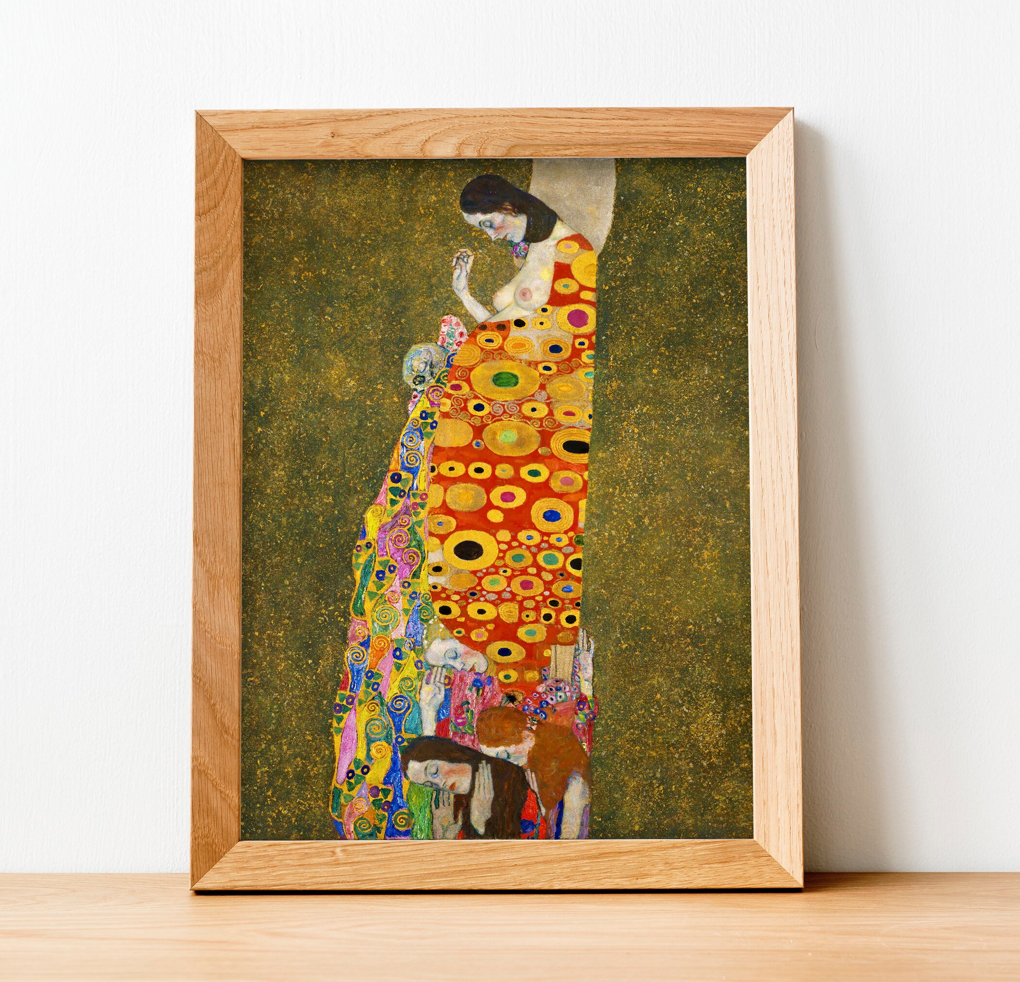 Gustav Klimt Set of 6 Poster Prints | Vintage Wall Art