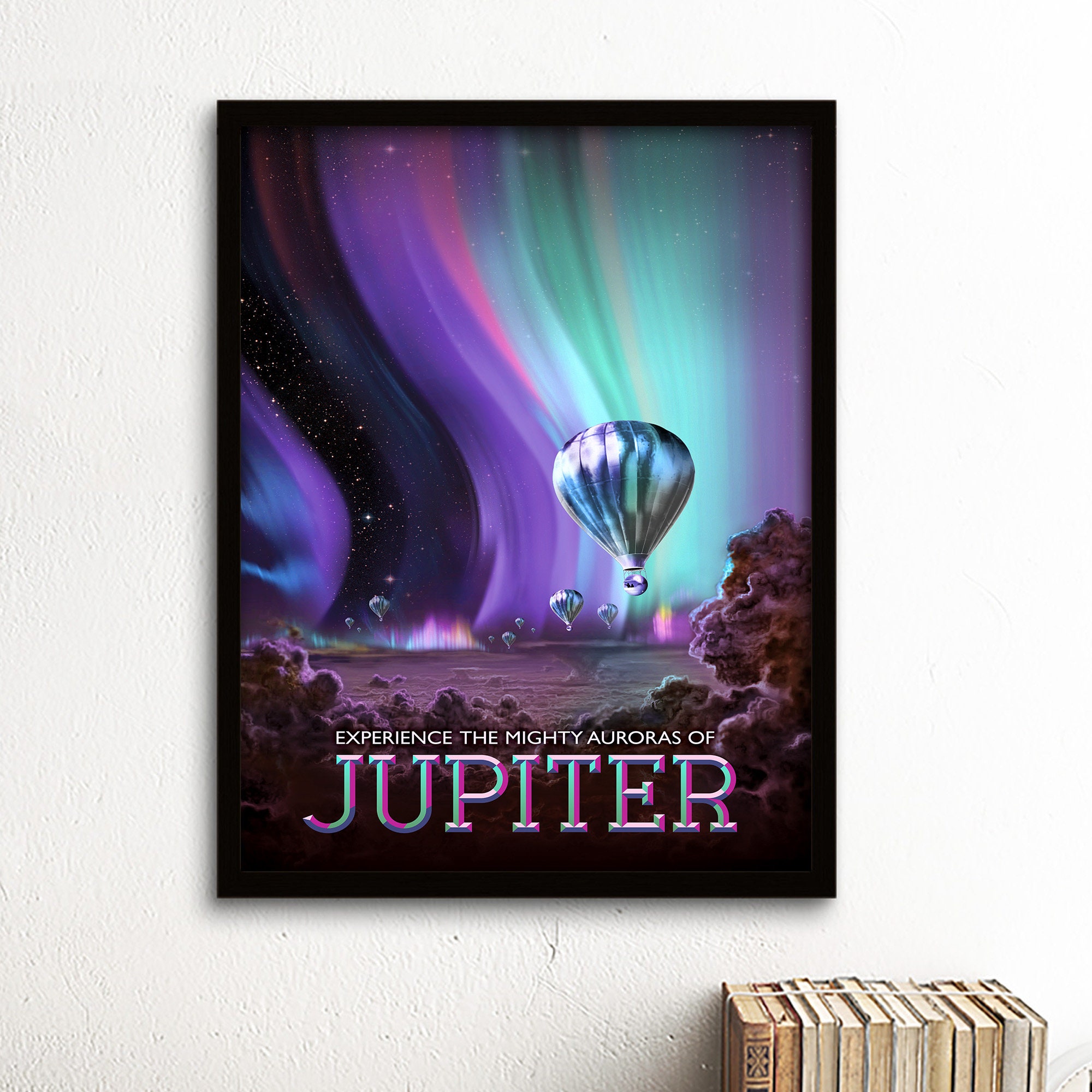 NASA Space Travel Posters Set of 6 Prints | Home Decor | Vintage Wall ...