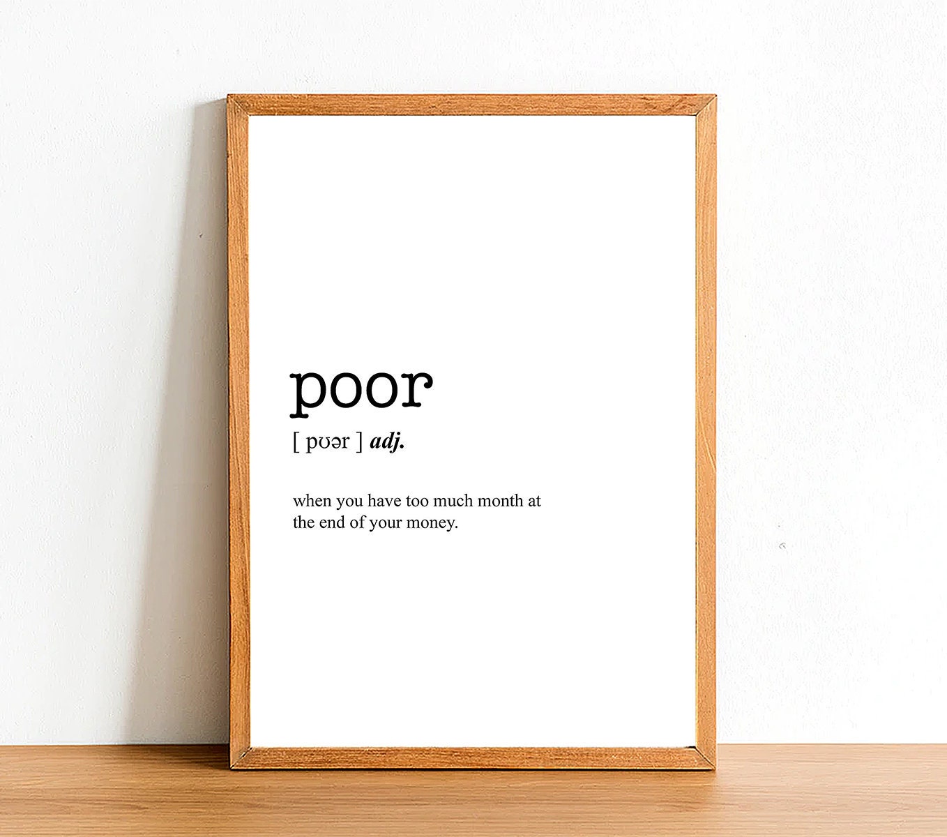 POOR Word Definition Poster Print Urban Dictionary Word - Etsy POOR Word Definition Poster Print Urban Dictionary Word - Etsy