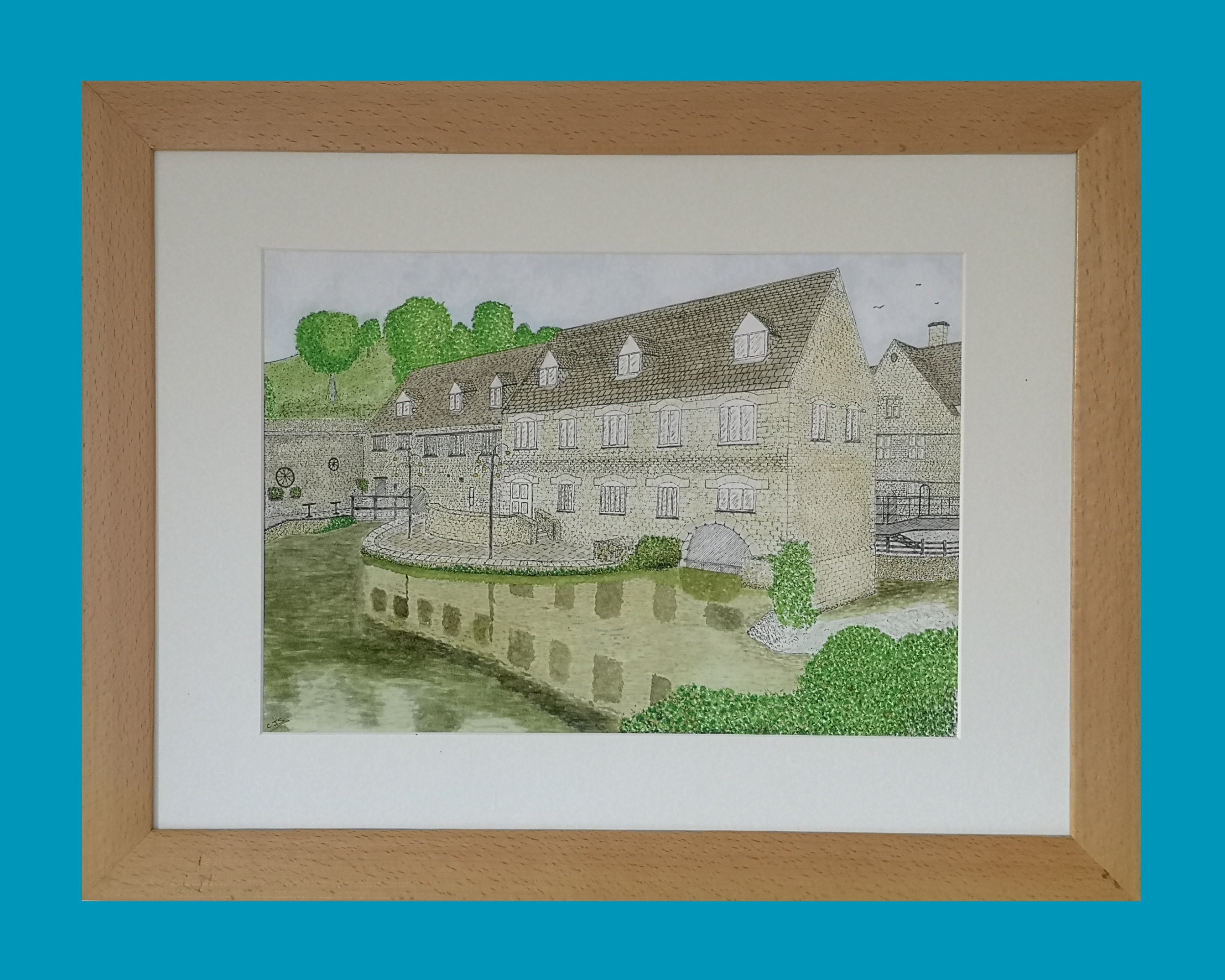 Egypt Mill Nailsworth Gloucestershire Print A Giclée Print Etsy UK