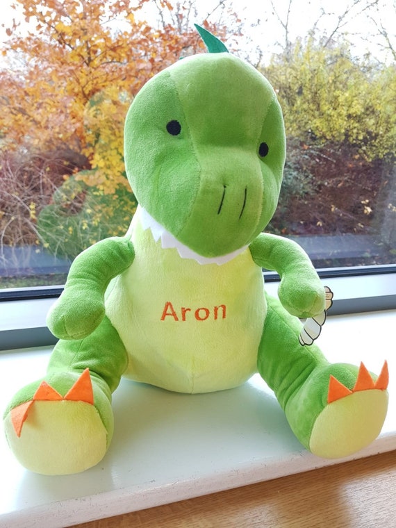 personalised dinosaur teddy