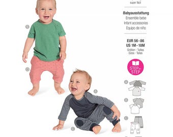 Burda Style-mönster: Babykläder 9246
