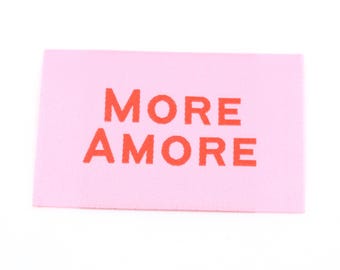 Weblabel - More Amore - 57 x 38 mm
