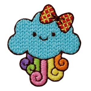Patch «Nuvem» com laço