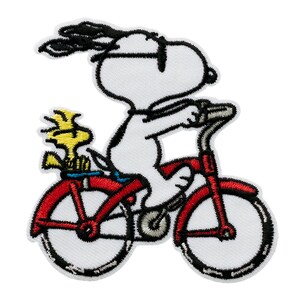 Patch Peanuts© Bicicleta do Snoopy