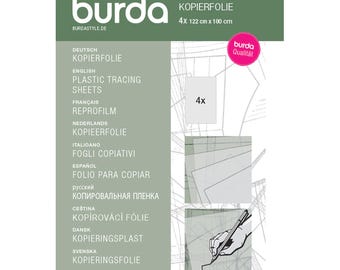 burda tracing paper – 4 sheets – 122 x 100 cm