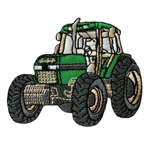 Patch Traktor verde