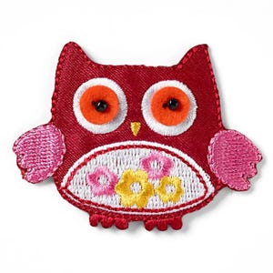 Prym Patch Coruja - vermelho