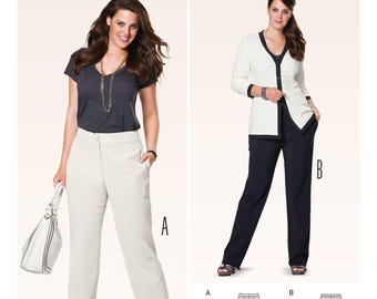 burda style trouser pattern 6952