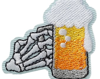 Patch bier met hand