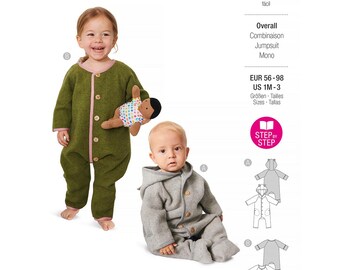 Burda Style-mönster för overall 9235