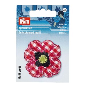 PRYM Patch de papoila xadrez