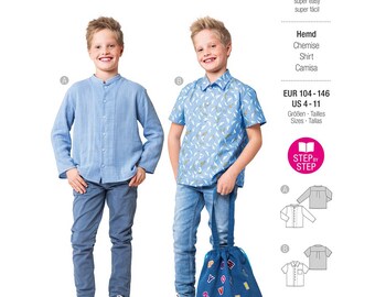 Burda Style-mönster för skjorta 9209