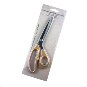 Tailor’s scissors, beige – 28 cm