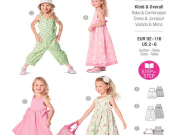 Burda Style-mönster: klänning, overall 9460