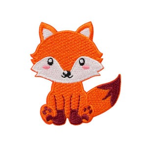 Patch de raposa reciclada