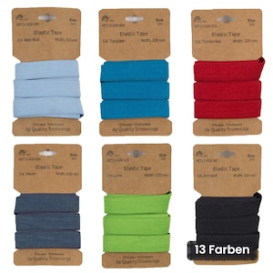 20mm elastic band – plain – 3m long