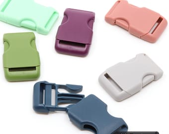 Plastic snap buckles, 25 mm – 4 pieces