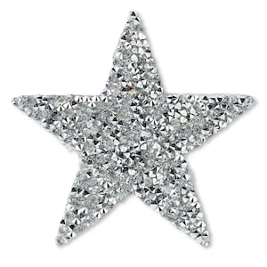 Prym Patch - Transferência Glamour - Estrela - prateado