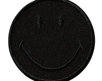 Patch Smiley© Zwart