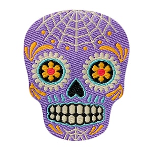 Patch Muertos roxo