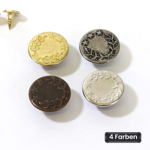 Jeansknapp 17 mm – 2 stycken