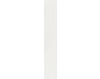 GERSTER Taśma do rolet zwijanych 18 mm – przezroczysta – sprzedawana na metry