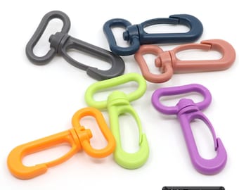 Plastic carabiners, 25 mm – 4 pieces