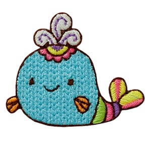 Patch de baleia pequena