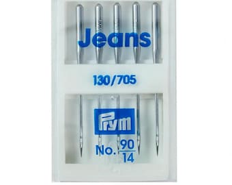 Prym naaimachinenaalden 130/705 "Jeans" - 90 - 5 stuks